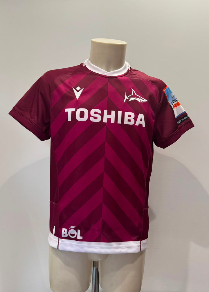 T-SHIRT SHARK M25/26 AWAY POLY REPLICA SS SR