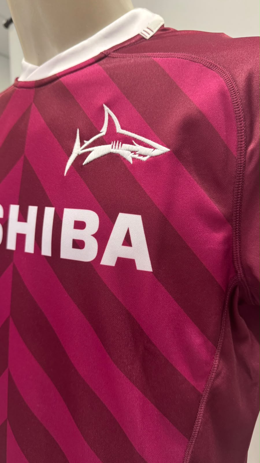 T-SHIRT SHARK M25/26 AWAY POLY REPLICA SS SR